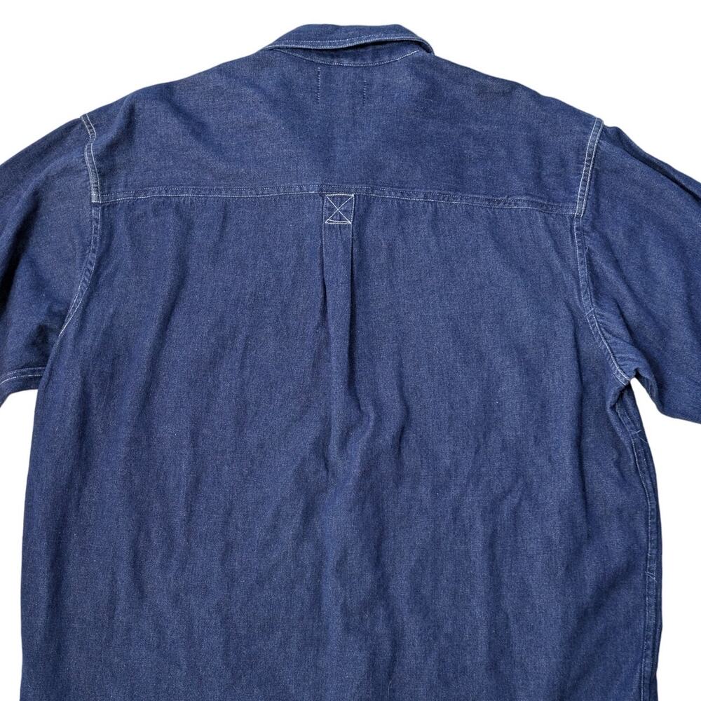 Denim Button Down Shirt / Jacket - image 2